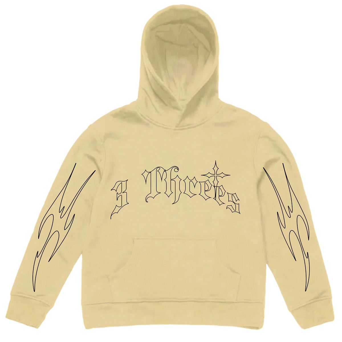 Cream Hoodie